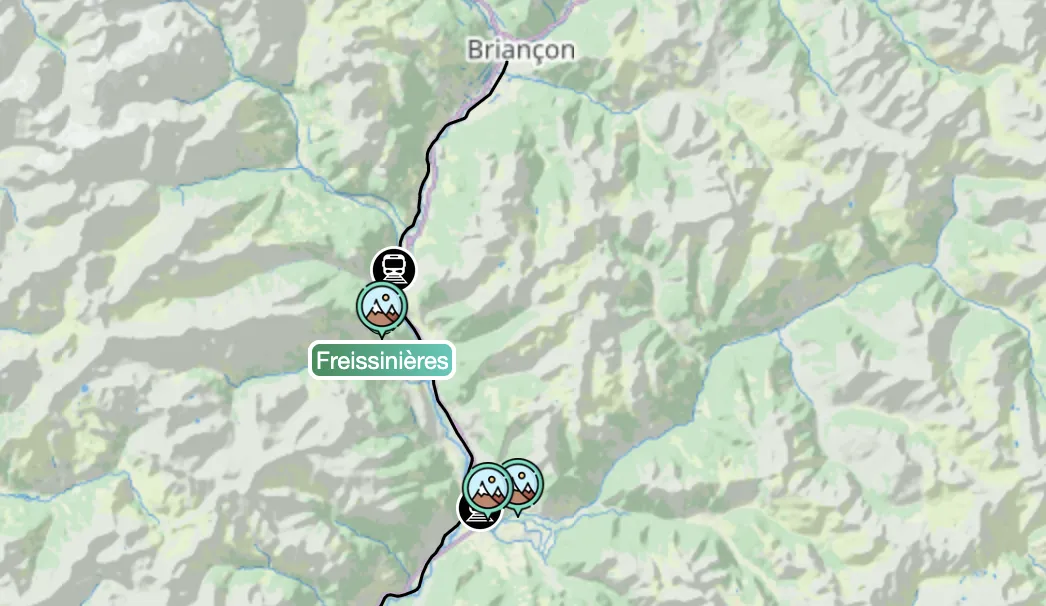 Aperçu des nouvelles falaises de la région Briançonnais & Queyras